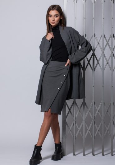 Skirt ERGER grey colour
