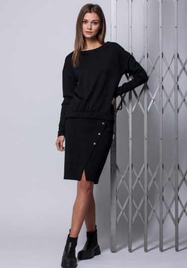 Skirt ERGER black colour