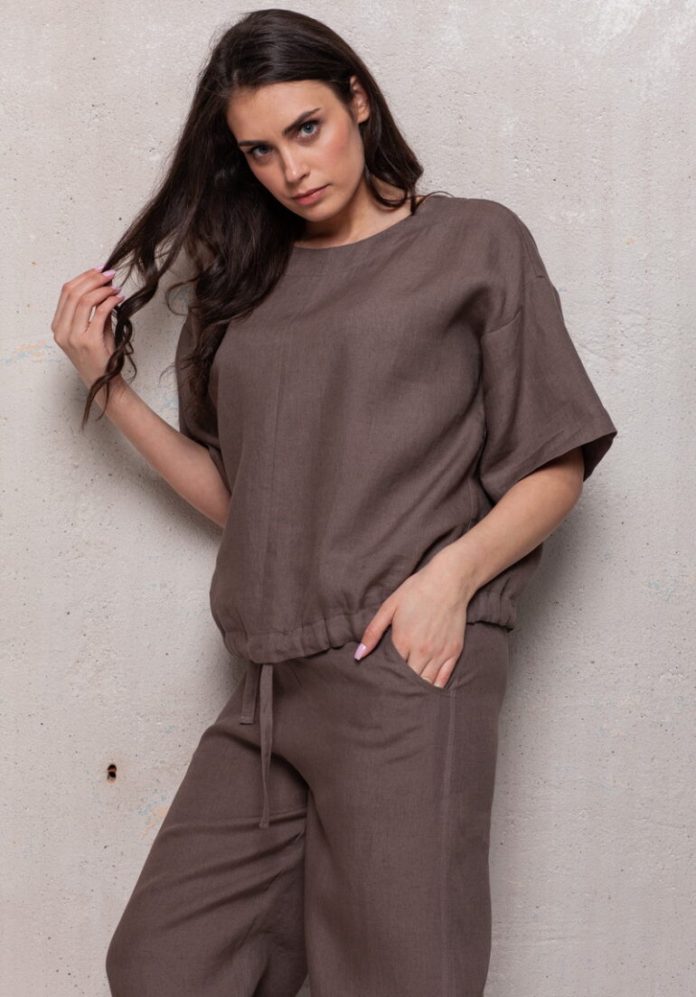 Trousers LINEN SLASH 2 - Image 3