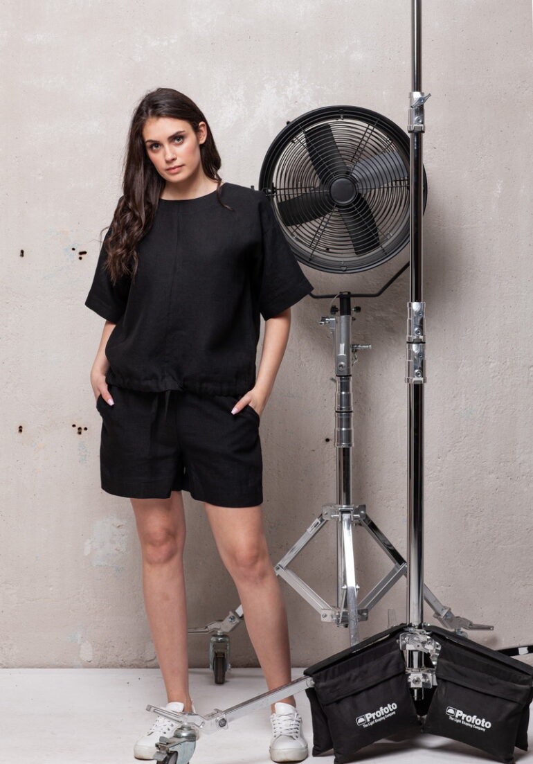 Šortai LINEN SHORTS