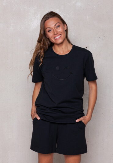 T-SHIRT SMILE embroidery
