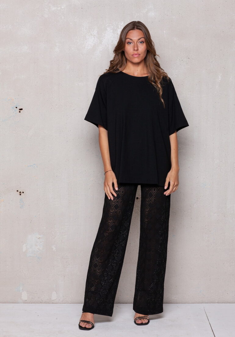 Palaidinė T-SHIRT BLACK - Image 2