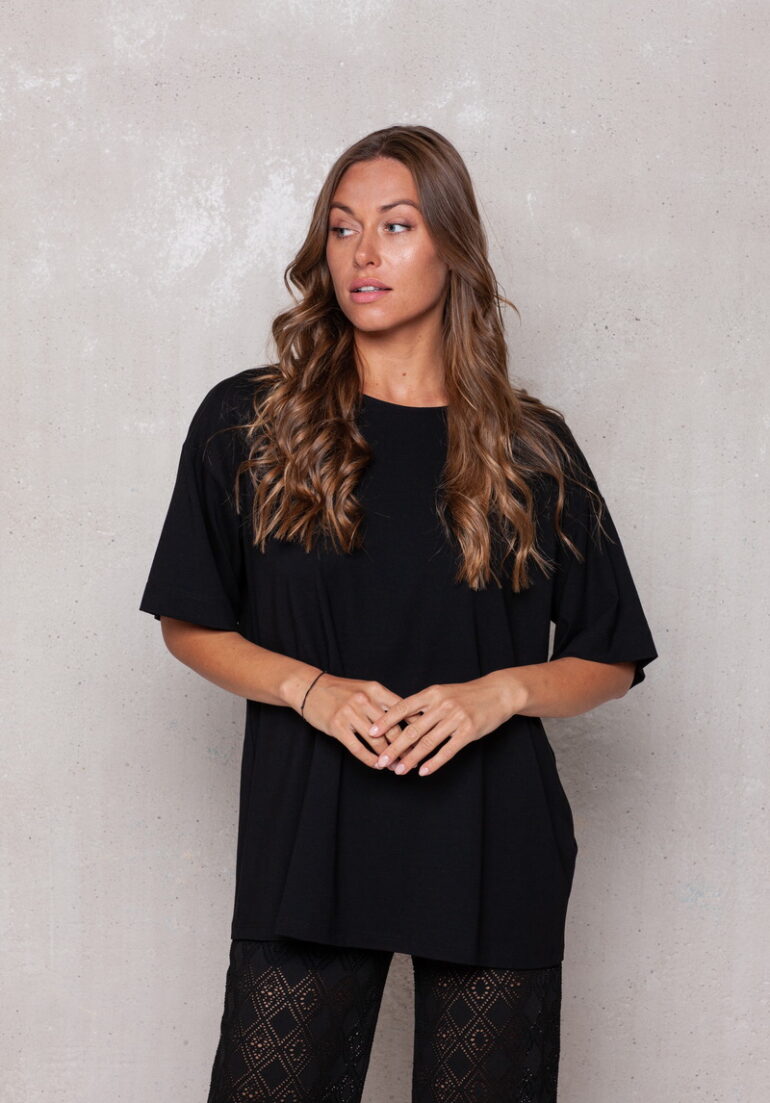 Palaidinė T-SHIRT BLACK - Image 6
