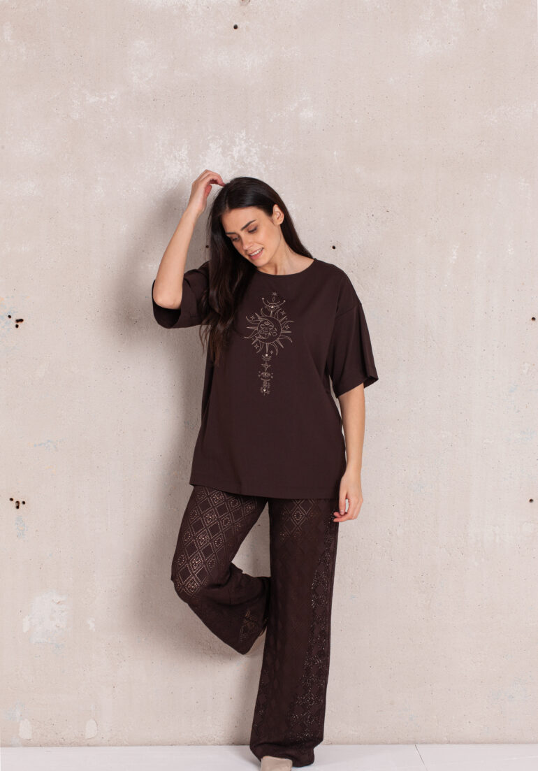 T-SHIRT BROWN - Image 3